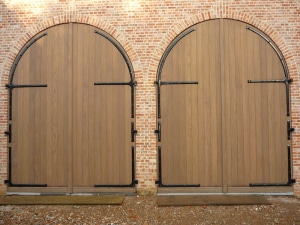 houten garage deur